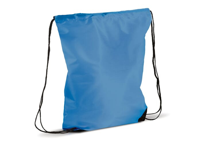 Gym-bag à personnaliser en rPET 210T Bleu clair